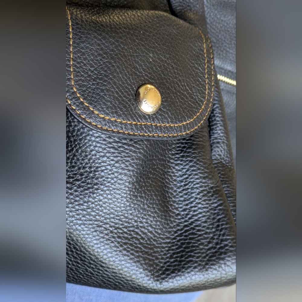 Coach Black Leather Hobo Bag - Picture 8 of 15